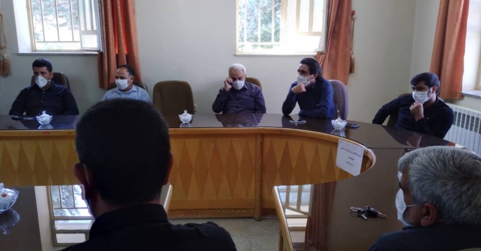 جلسه مدیر شرکت خدمات حمایتی کشاورزی لرستان با مدیر جهاد کشاورزی شهرستان کوهدشت