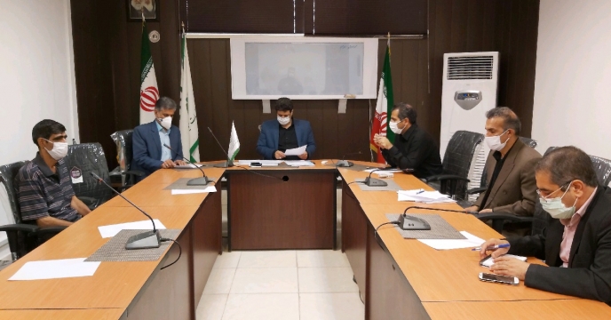 جلسه مشترک مدیر شرکت خدمات حمایتی کشاورزی لرستان با مدیر جهاد کشاورزی شهرستان خرم آباد و کارگزاران شرکت