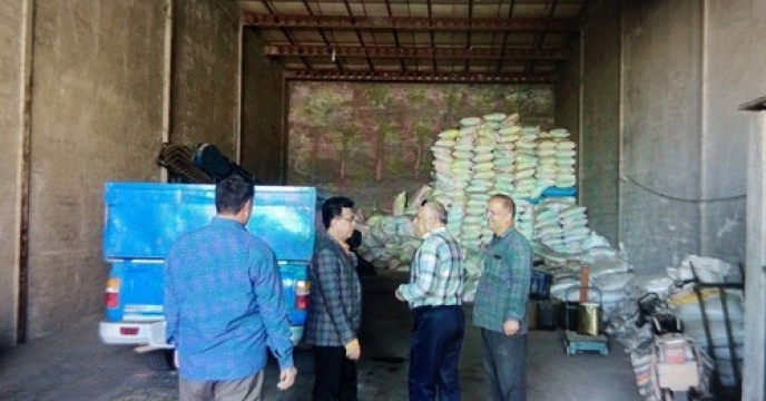 بازدید از کارگزاری کود طالع زاری  در شهرستان مینودشت گلستان