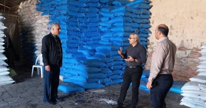 بازدید از کارگزاری کود شهرستان علی آباد گلستان
