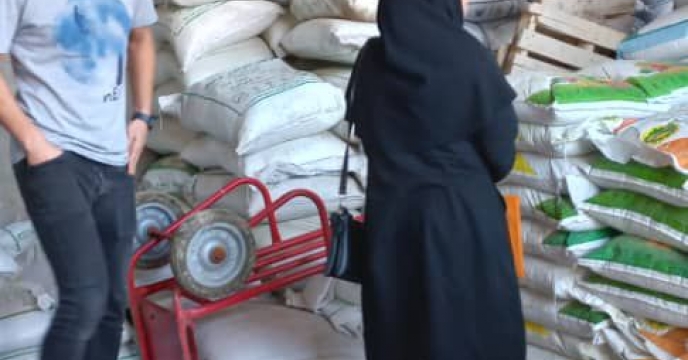 بازدید از روند توزیع بذر گندم در کارگزاری زرین کشت گستر در روستای ورسن گرگان