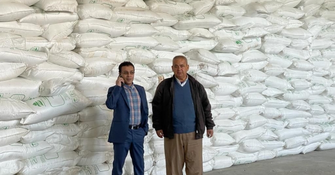 بازدید از محل ذخیره سازی کود در  انبار گنبد