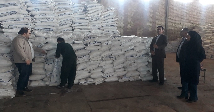 نمونه برداری از کود سولفات پتاسیم گرانوله(200تن)
