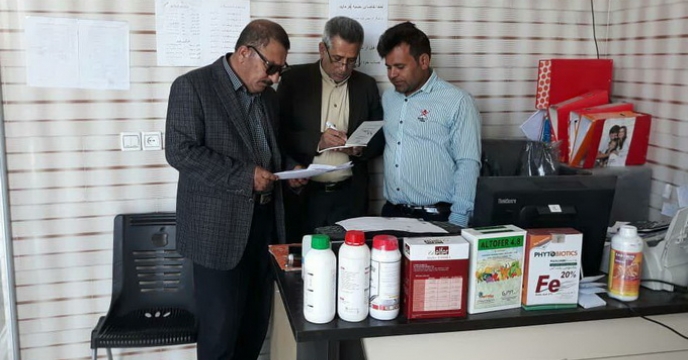 بازدید و نظارت نمایندگان اعزامی شرکت خدمات حمایتی کشاورزی استان فارس از کارگزاریهای جنوب استان فارس