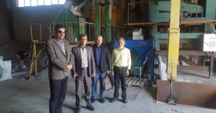 بازدید مدیریت ماشینها و ادوات کشاورزی  از سامانه های بوجاری استان گیلان  