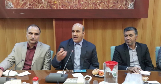 جلسه بررسی مسائل و مشکلات روستاهای بخش مرکزی در سازمان جهاد کشاورزی استان مرکزی