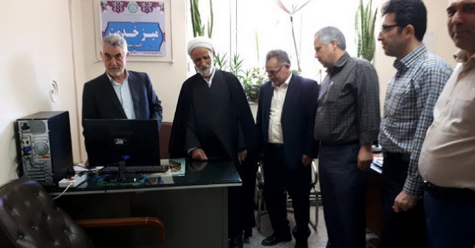 میز خدمت الکترونیکی در این مدیریت مستقر و راه اندازی شد.
