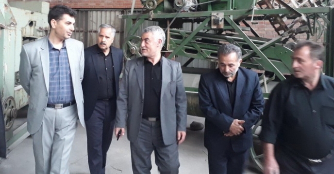بازدید آقای مهندس علیزاده عضو محترم هیئت مدیره و معاون امور بازرگانی، از انبارهای استان آذربایجان شرقی