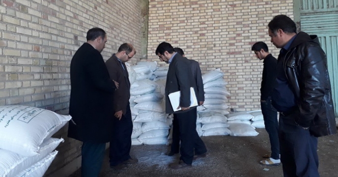  گزارش خبری بازدید از انبار کارگزاران شهرستان خدافرین