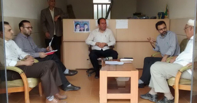 بازدید از انبار کارگزاری های  شهرستان گمیشان در استان گلستان