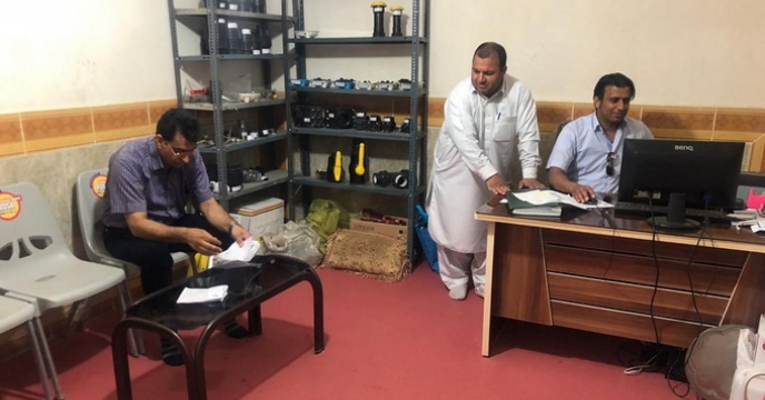 بازدید از کارگزاری شهرستان ایرانشهر