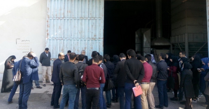 بازدید دانشجویان دانشگاه کشاورزی و منابع طبیعی  گرگان از کارخانه بوجاری بذر شرکت خدمات حمایتی کشاورزی استان گلستان