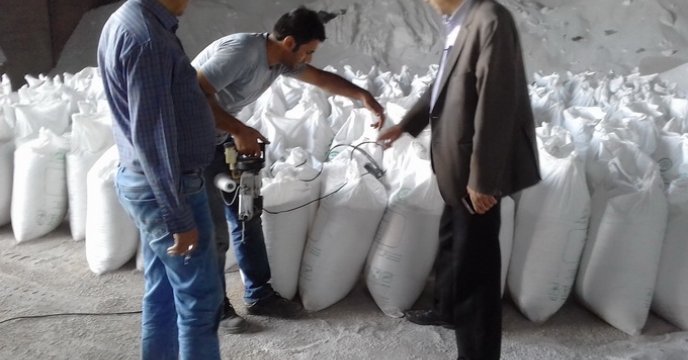 بازدید مدیر شرکت خدمات حمایتی کشاورزی استان قزوین از انبار سازمانی