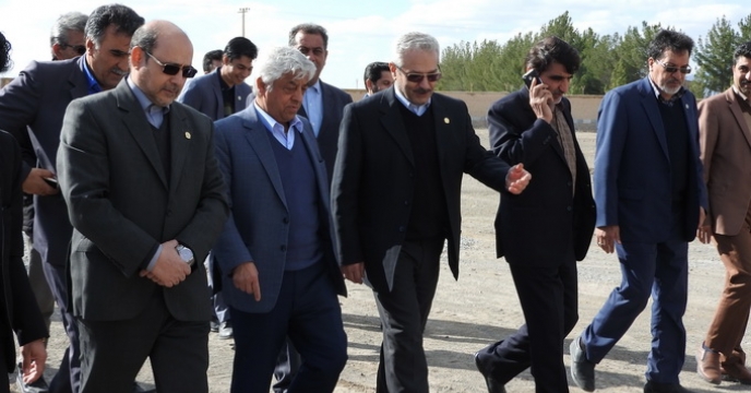 بازدید جناب آقای مهندس کشاورز و افتتاح انبار شعبه خراسان جنوبی
