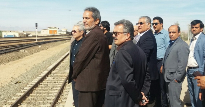 جلسه بازدید از امکانات راه آهن شرق استان خراسان جنوبی