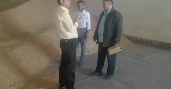 گزارش بازدید و سرکشی ادواری کارشناس حوزه فنی و تولیدی از مجتمع انباری سازمانی گهکم – شهرستان حاجی آباد