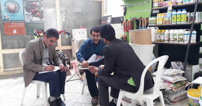 بازدید اکیپ نظارتی کمیته توزیع کود استان از کارگزاران شهرستانهای سراب و بستان آباد