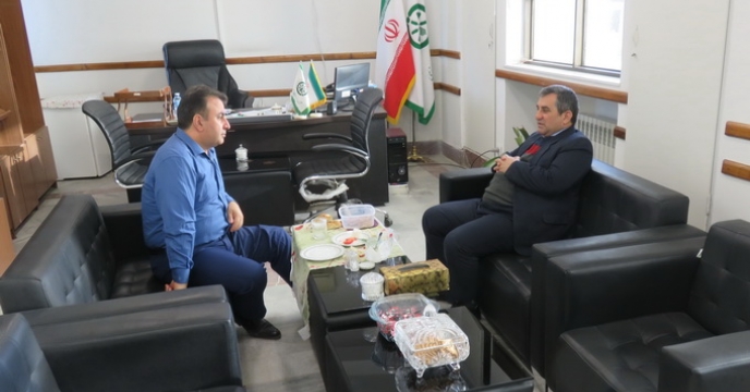 دیدار مدیر زراعت با مدیر استان مازندران