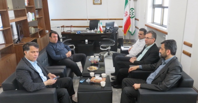 دیدار مدیر جهاد کشاورزی آمل با مدیر استان مازندران