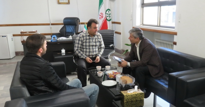 دیدار مدیر توسعه بازرگانی با مدیر استان مازندران