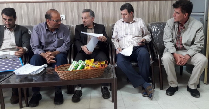 بازدید اکیپ پایش کود استان از کارگزاران شهرستان مرند