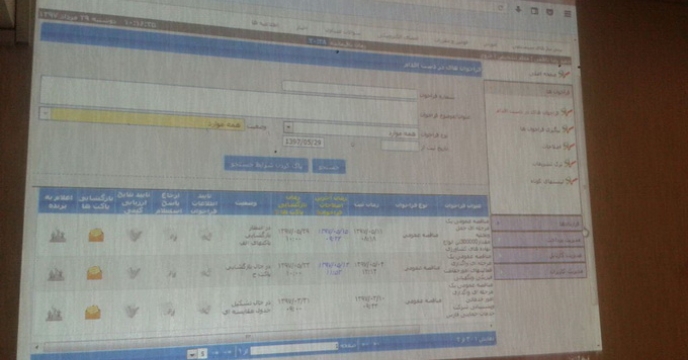 برگزاری جلسه مناقصه حمل و نقل در شرکت خدمات حمایتی کشاورزی استان فارس
