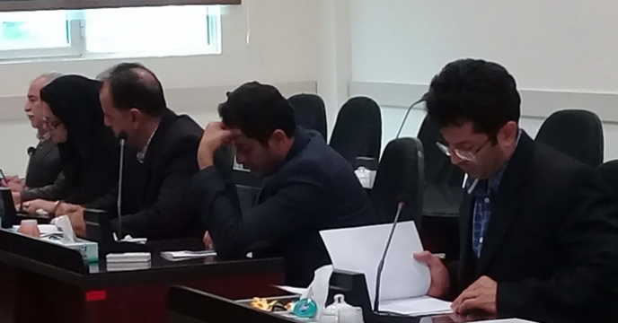 جلسه ی کارگروه کنترل کیفی موادکودی درمحل سازمان جهادکشاورزی