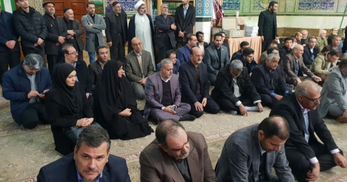 حضور وزیر محترم جهاد کشاورزی در مراسم یاد بود نماینده ولی فقیه سازمان جهاد کشاورزی استان قزوین