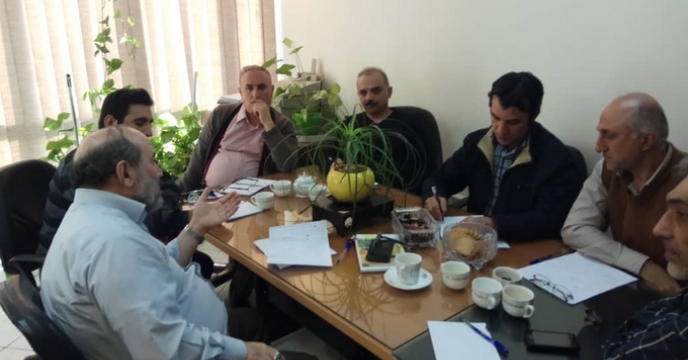 جلسه شورای برنامه ریزی مدیریت حسابرسی وبازرسی