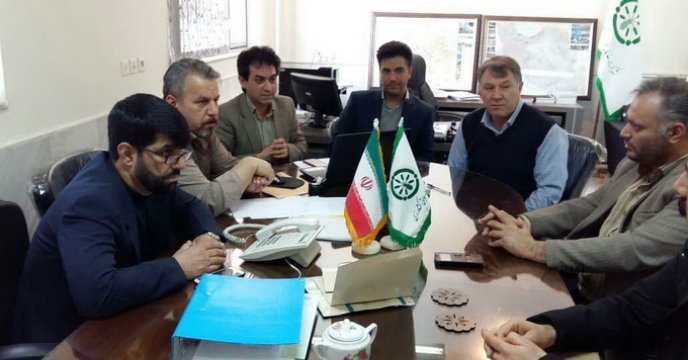 جلسه بازگشایی پاکات مزایده فروش مواد حاصل از بوجاری بذر گندم شرکت خدمات حمایتی کشاورزی استان کرمانشاه