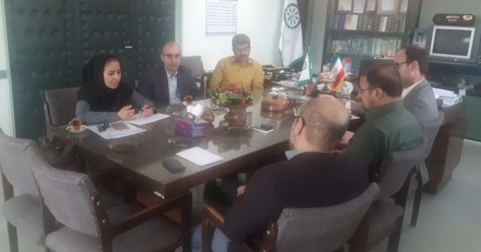 برگزاری جلسه هواشناسی درشرکت خدمات حمایتی کشاورزی استان کرمان