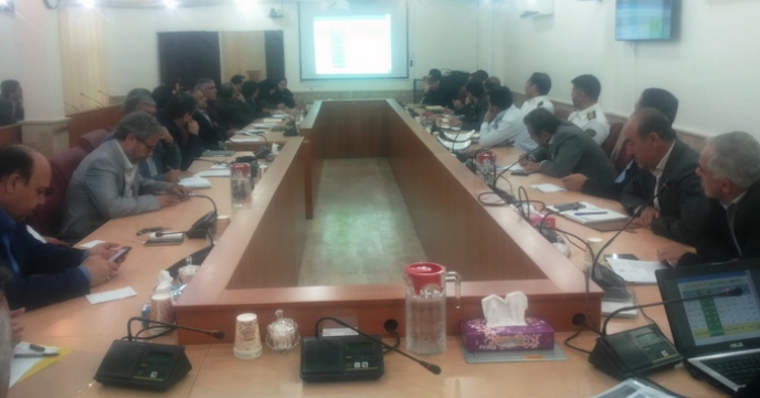 شرکت در جلسه ستاد برداشت گندم استان البرز  