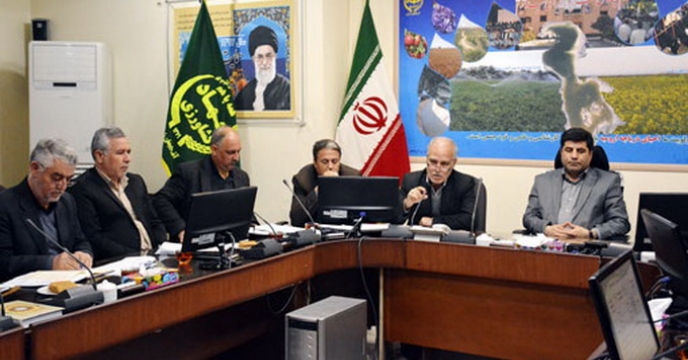جلسه کارگروه تولیدات گیاهی در استان آذربایجان شرقی