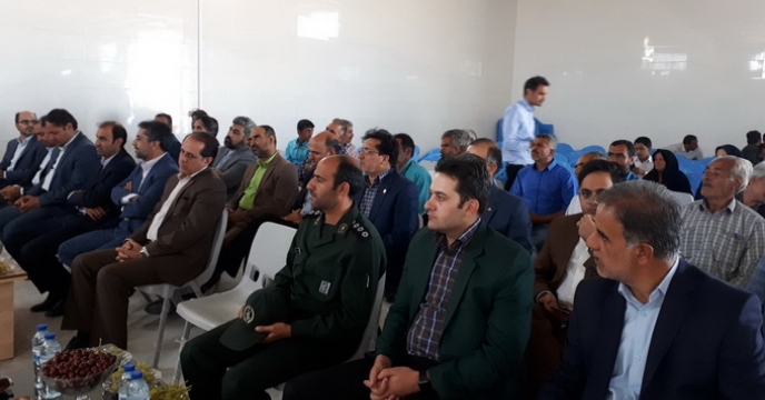 افتتاحیه خط سورتینگ عناب و جشن شکرگزاری محصول گندم