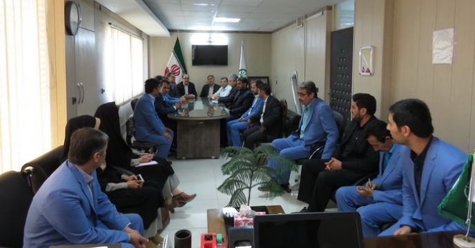 جلسه بررسی تفاهم نامه همکاری با پست بانک استان خراسان رضوی