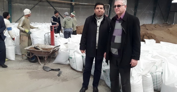 کیسه گیری کودهای فله  در استان اصفهان