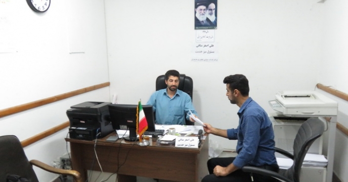 راه اندازی میز خدمت در شرکت خدمات حمایتی کشاورزی استان مازندران