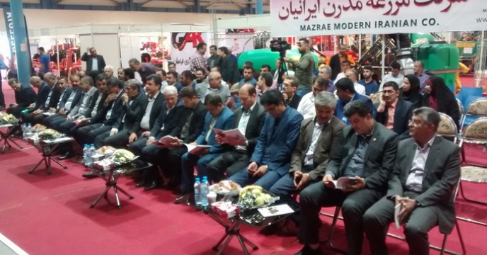 حضور سرپرست شرکت خدمات حمایتی کشاورزی استان گلستان در  افتتاحیه چهارهمین نمایشگاه تخصصی ماشین های کشاورزی