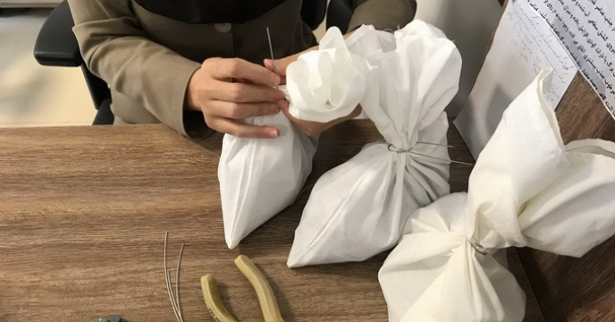 نمونه برداری از کودهای ارسالی ازمبادی در استان قزوین