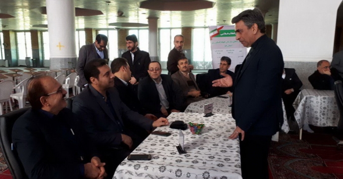 برنامه ی رقابت و میز خدمت در نماز جمعه ی شهر قم