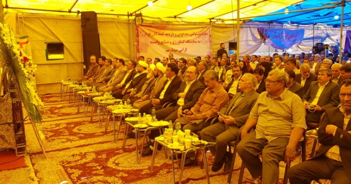 مراسم افتتاحیه نمایشگاه کشاورزی سبزوار 