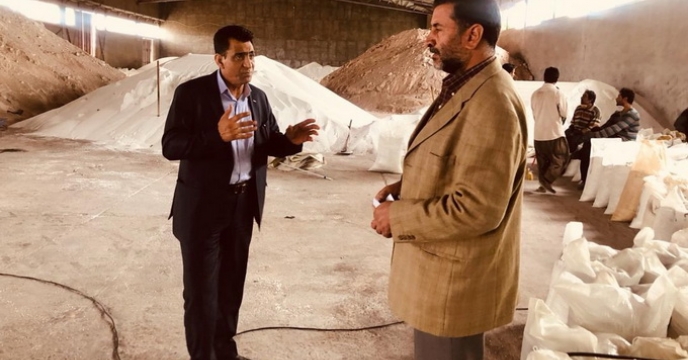 بازدید از روند عملیات کیسه گیری کودهای فله استان سیستان و بلوچستان