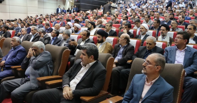 مراسم تودیع و معارفه رییس سازمان جهاد کشاورزی استان قم