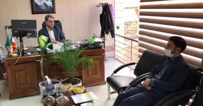 جلسه مدیر خراسان شمالی با معاون بهبود تولیدات گیاهی سازمان جهاد کشاورزی استان