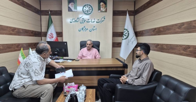بررسی مسائل تأمین کود کشاورزی در نشست مدیر شرکت خدمات حمایتی با کارگزاران حاجی‌آباد
