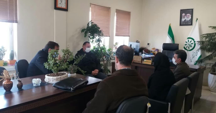 جلسه بررسی مشگلات کود  با حضور مدیران  جهادکشاورزی اراک و حومه با مدیر شرکت خدمات حمایتی – اردیبهشت 1401 