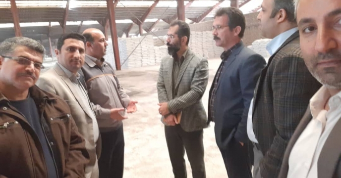 بازدید کارگروه تخصصی  اداری و مالی و بازرگانی شرکت  از  انبار سازمانی در گلستان