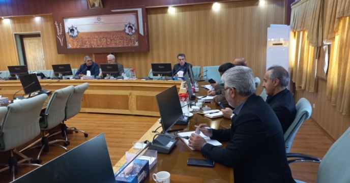 جلسه پایش کود در سازمان جهاد کشاورزی استان مرکزی 
