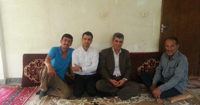 دیدار با معرفی کننده بذر برنج رقم علی کاظمی