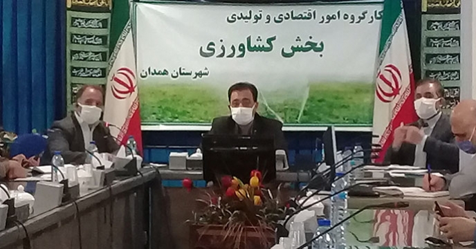 جلسه کارگروه امور زیربنایی و توسعه بخش کشاورزی شهرستان همدان برگزار شد.